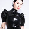 Puffy Shoulder Latex Top - Honour Clothing