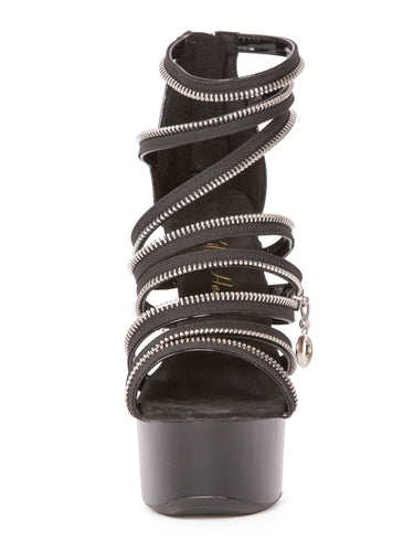 Zip Combo Sandals - Honour Clothing