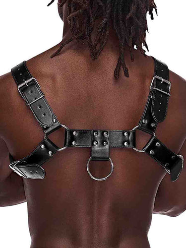 Men's Chest Harness With O Ring - Aries