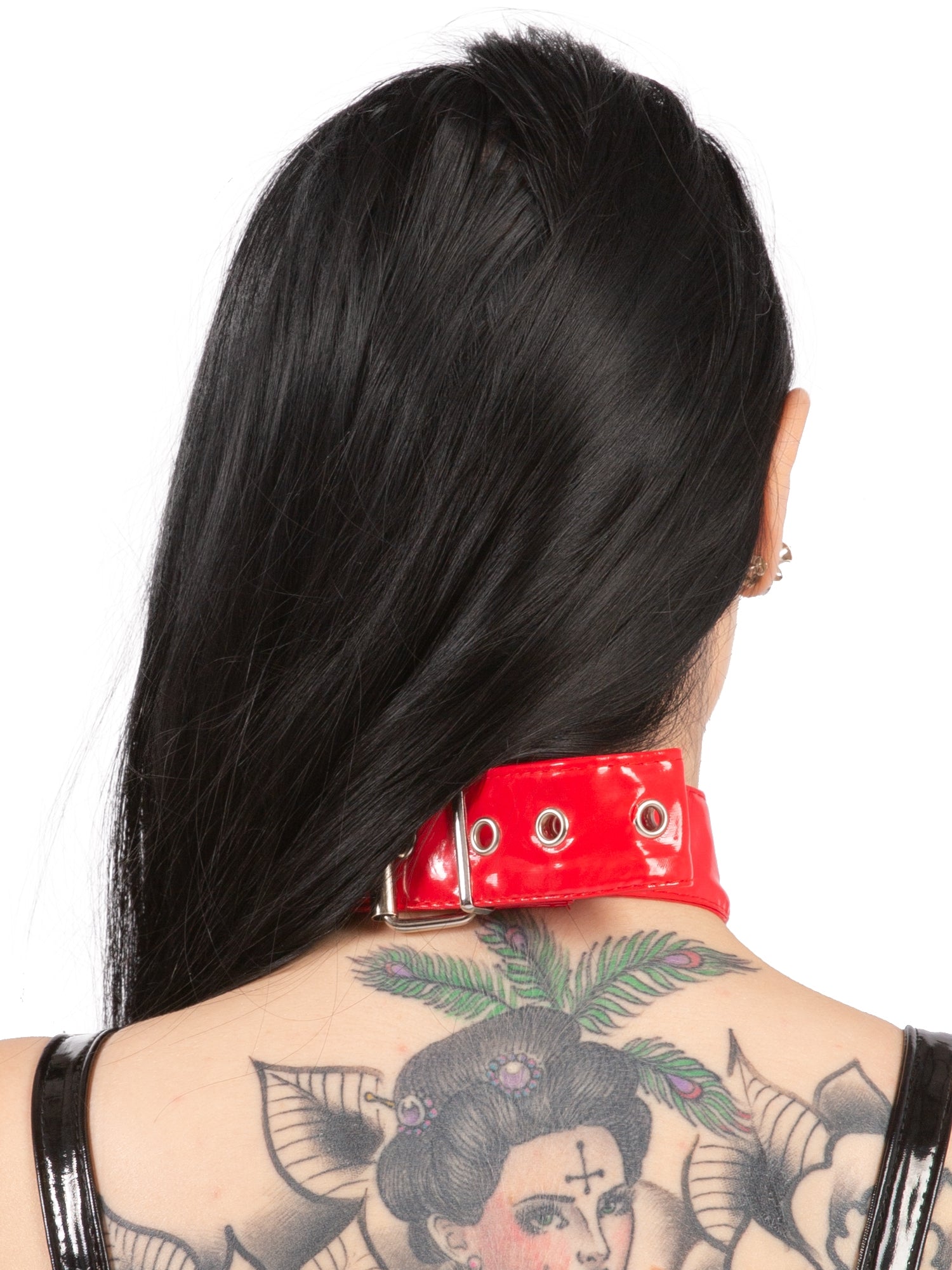 Pvc Choker Wide PVC Choker With O Ring – Honour Clothing