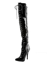 Praise PVC Thigh boots - Honour Clothing
