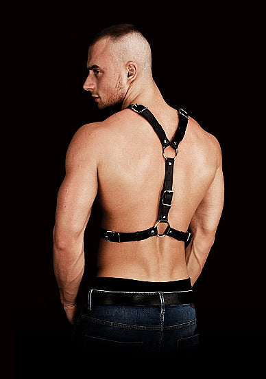 Men's Chest Harness With Centre Strap - Thanos